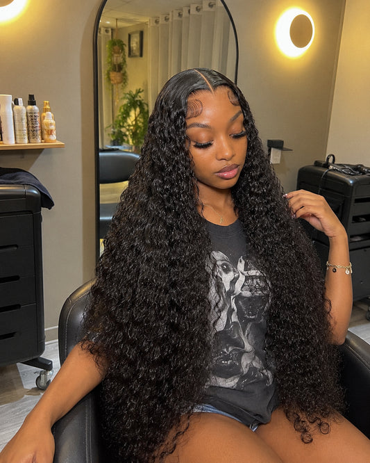 Burmese Curly Ultra Thin HD Lace Frontal Wig