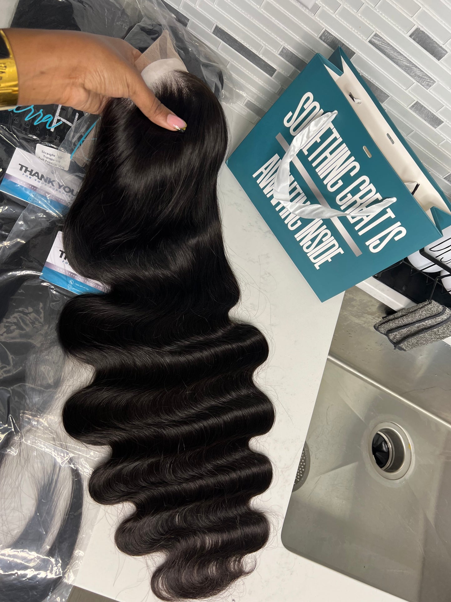 Bodywave Transparent Lace Frontal Wig