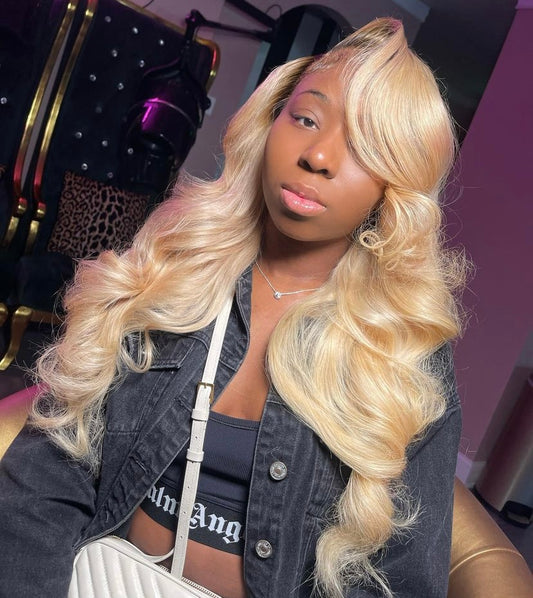 613 Bodywave Transparent Lace Frontal Wig