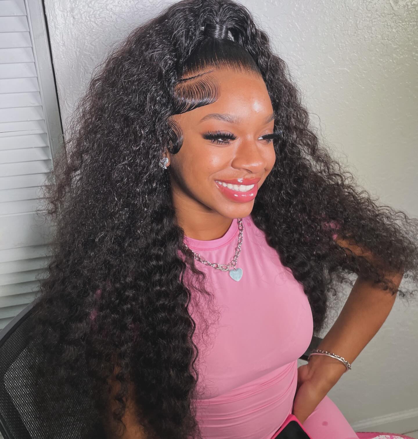 Deepwave Transparent Lace Frontal Wig