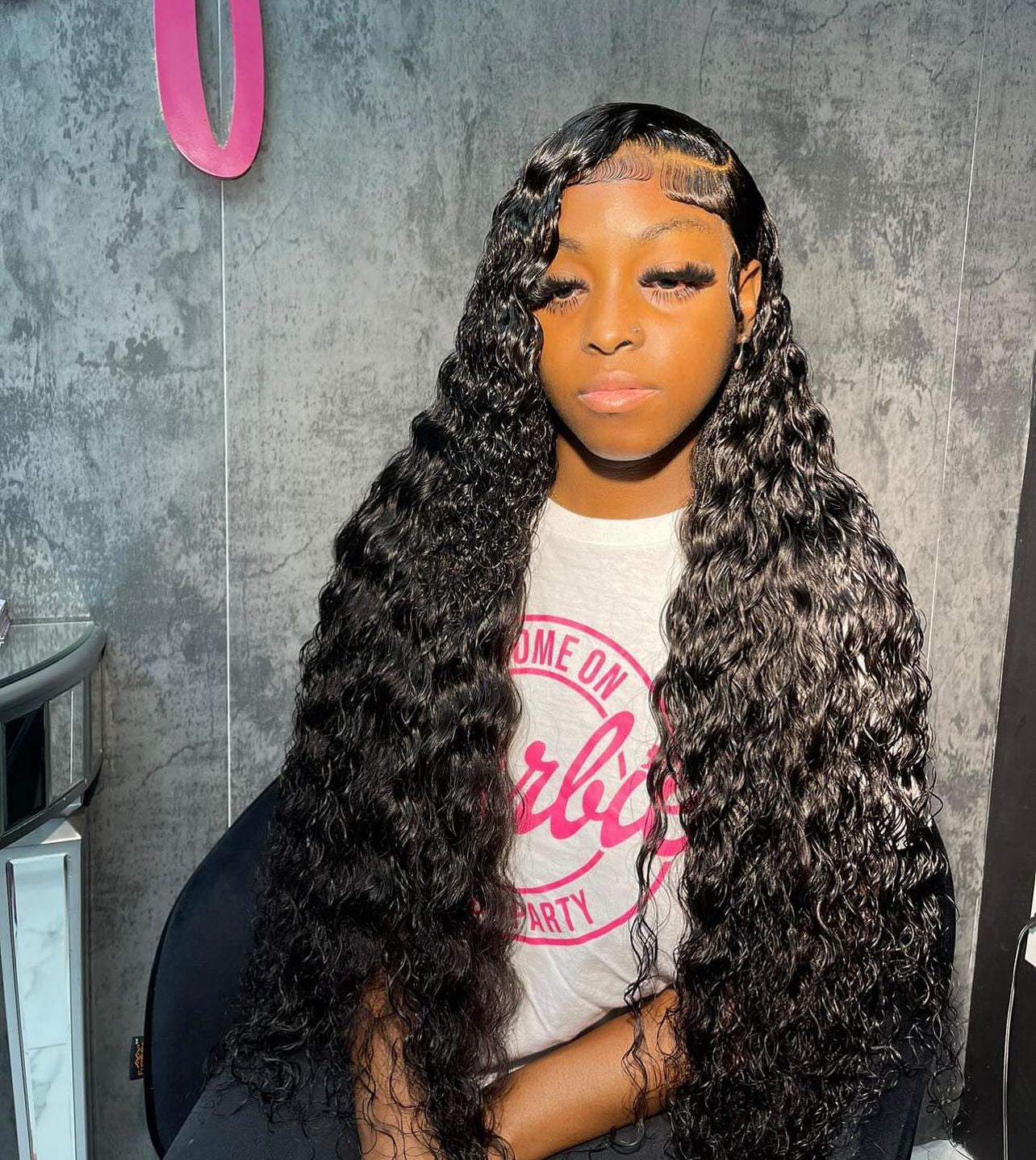 Deepwave Transparent Lace Frontal Wig