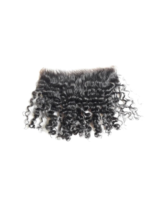 HD BURMESE CURLY FRONTAL & CLOSURE
