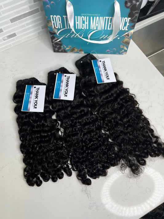 BOMB A** BUNDLE DEALS - BURMESE CURLY (VIRGIN HAIR)