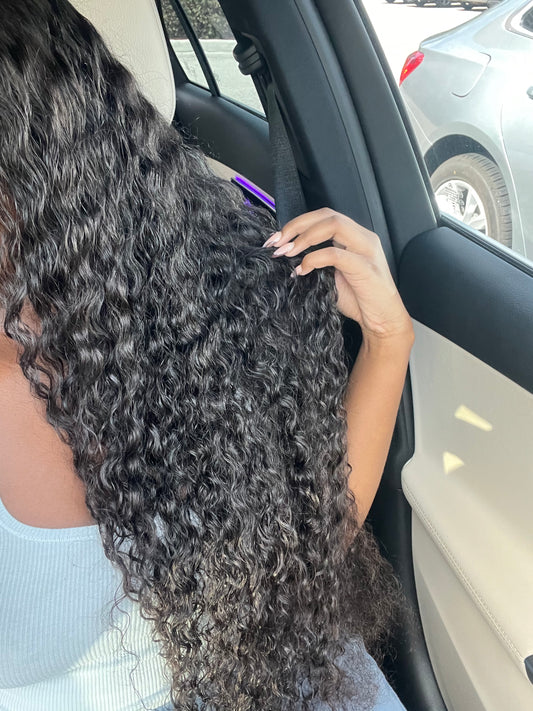 Water Wave Raw Film HD Lace Frontal Wig