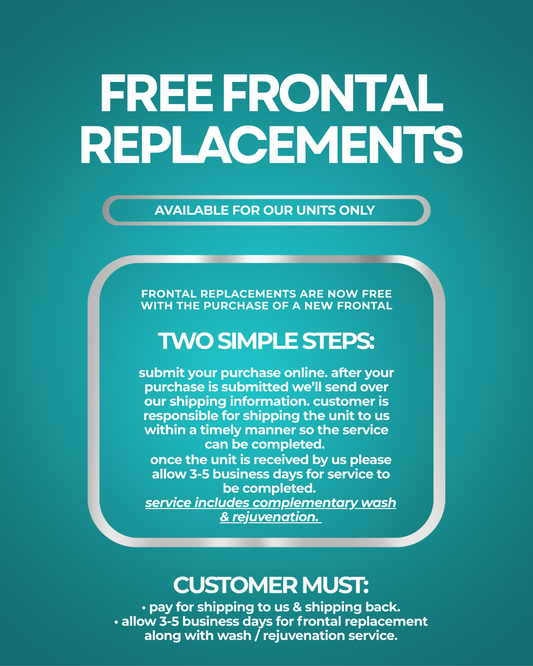 FRONTAL REPLACEMENT SERVICE (CHECKOUT WITH THIS IN CART)